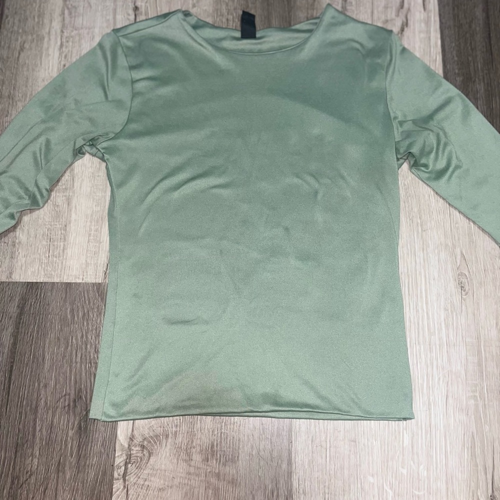 Windsor Sage Long Sleeve Top
